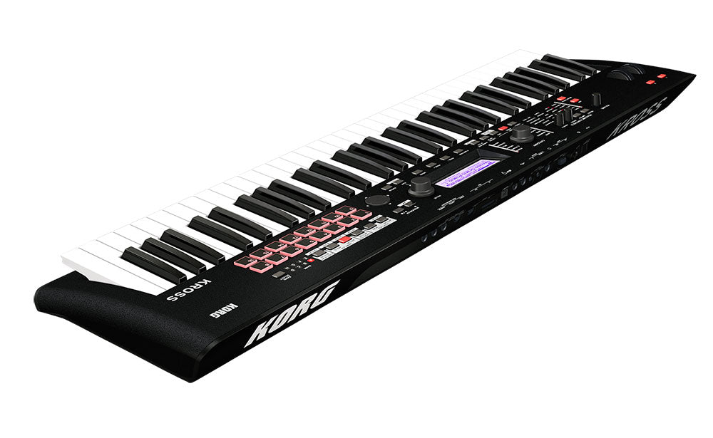 Korg Kross 2 61 Music Workstation - Matte Black CARRY BAG KIT