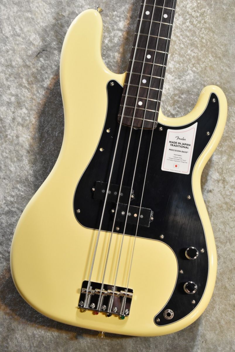 Made in Japan Traditional 70s Precision Bass -Vintage White