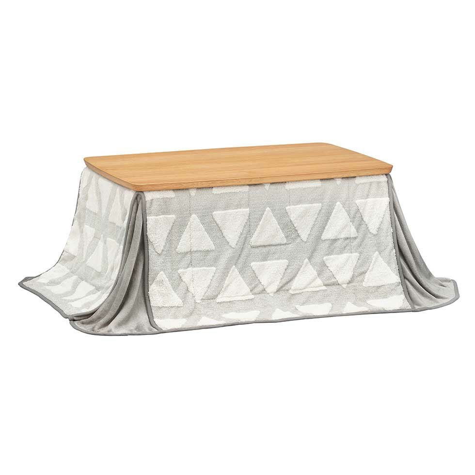 販売終了】家具調こたつ（布団セット）フラットヒーター90×60cmKTR