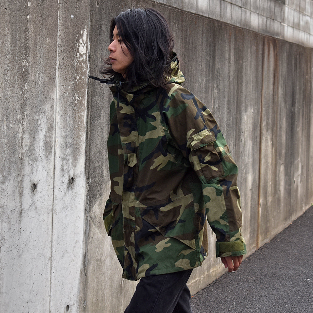 90's U.S.ARMY ECWCS ウッドランドカモ Medium-Regular ゴアテックス