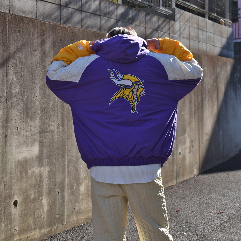 90's STARTER “NFL Minnesota Vikings/ミネソタ・バイキングス” 中綿