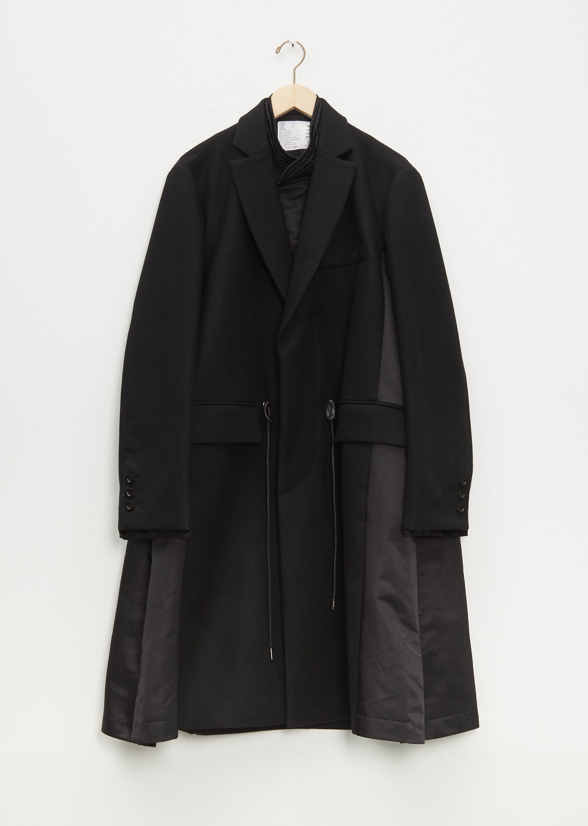 Wool Melton Coat – La Garçonne