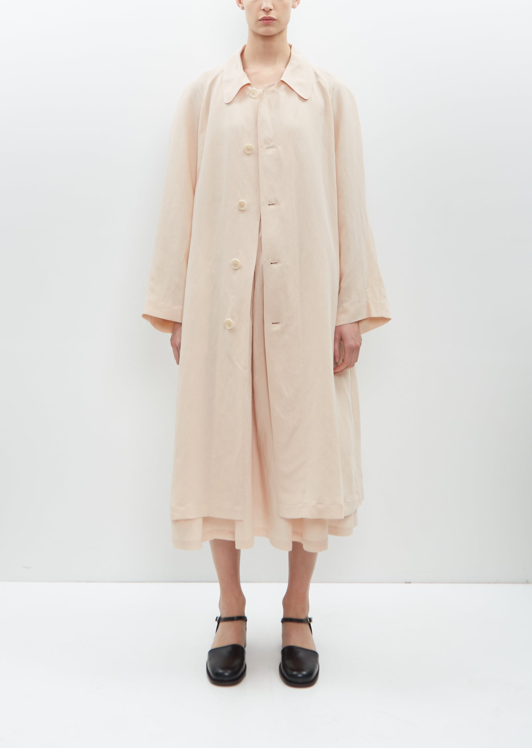 Cat Linen-Tencel Duster Coat – La Garçonne