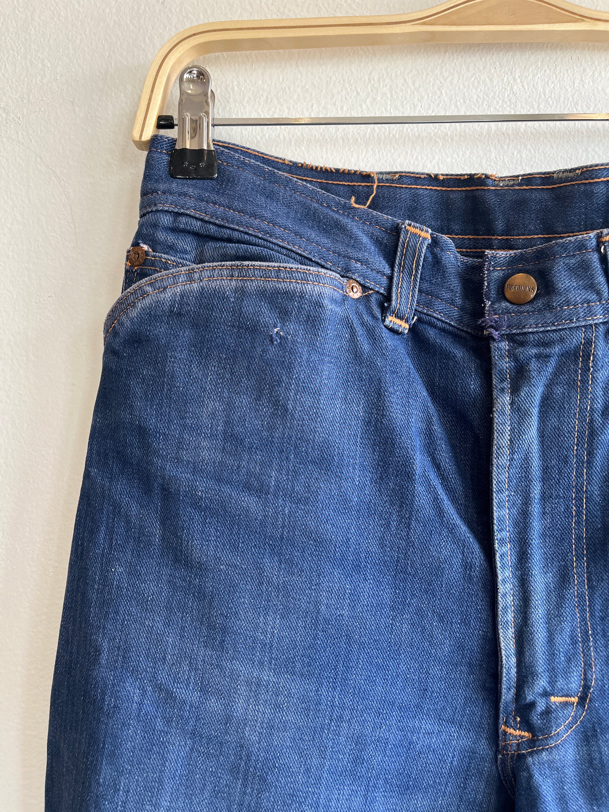 Vintage 1950's Sears Roebucks Selvedge Denim Jeans – La Lovely Vintage