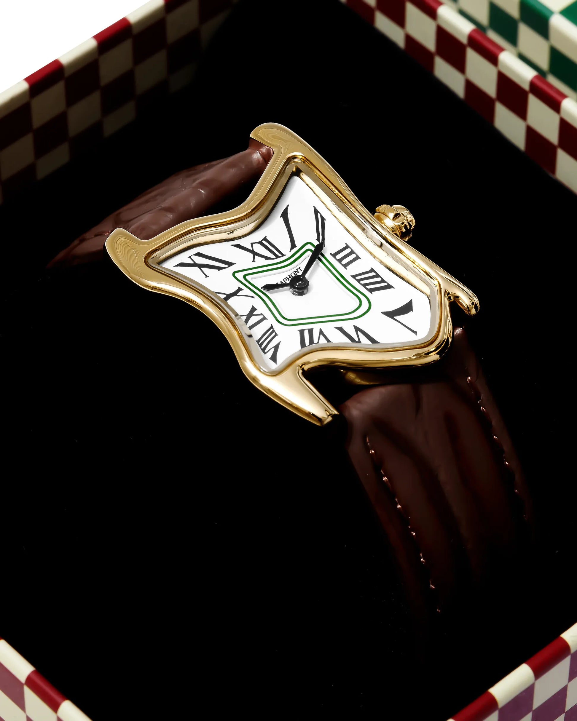 Square Melting Watch Small Gold – Laphont