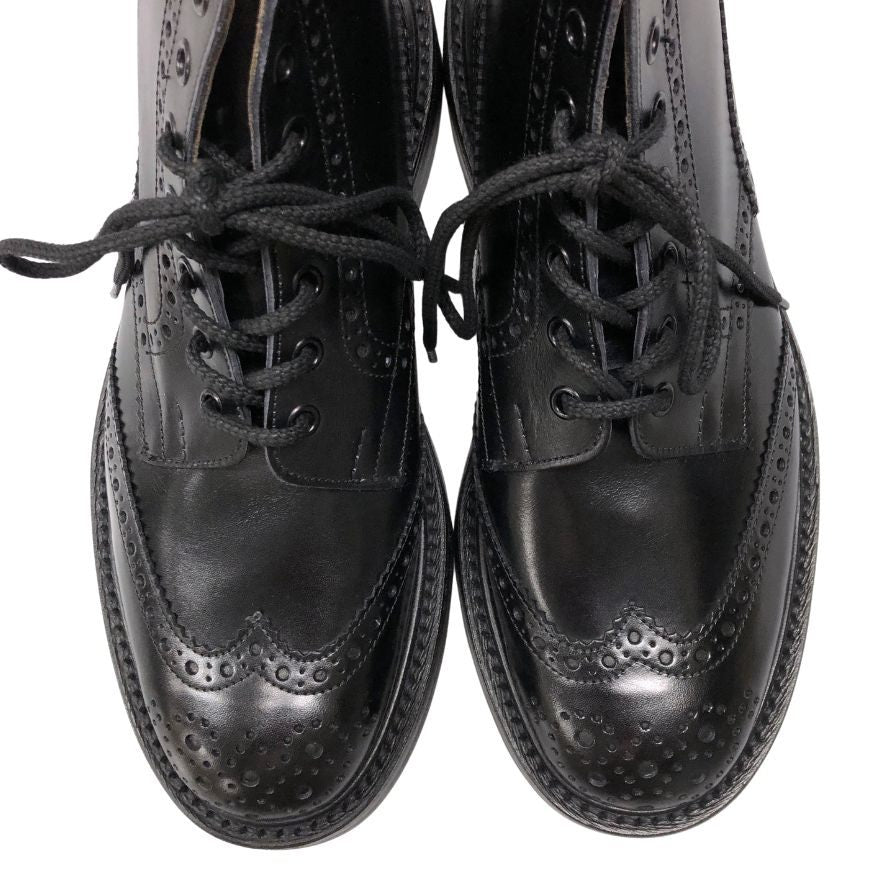 Tricker's】トリッカーズ ブーツ ブラック（黒） サイズ 8 ラスト