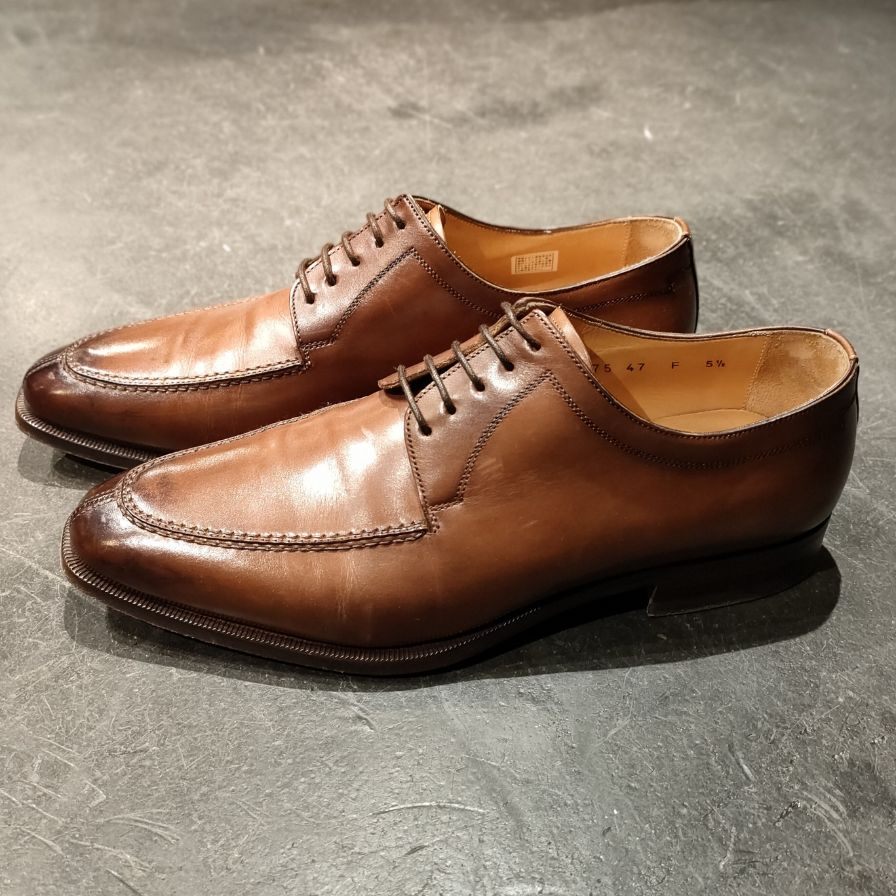Santoni】サントーニ 9475 Uチップ ブラウン サイズUK7 – LASTLAB