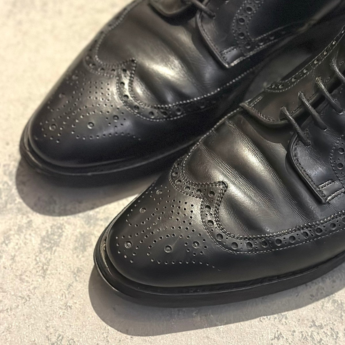 CROCKETT&JONES】クロケット&ジョーンズ ウイングチップ スワンシー