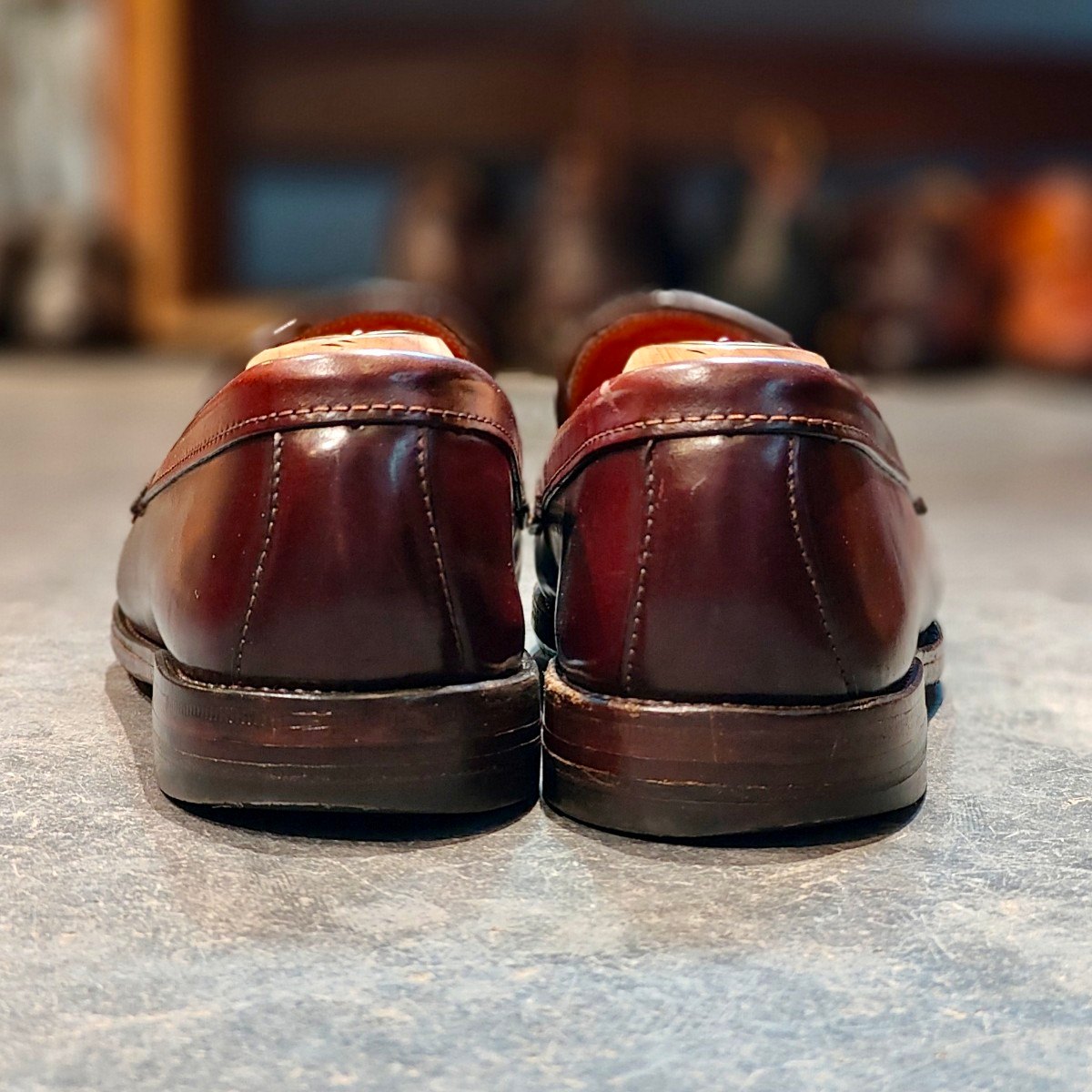 希少【ALDEN】オールデン ペニーローファー 9916 旧ロゴ コードバン