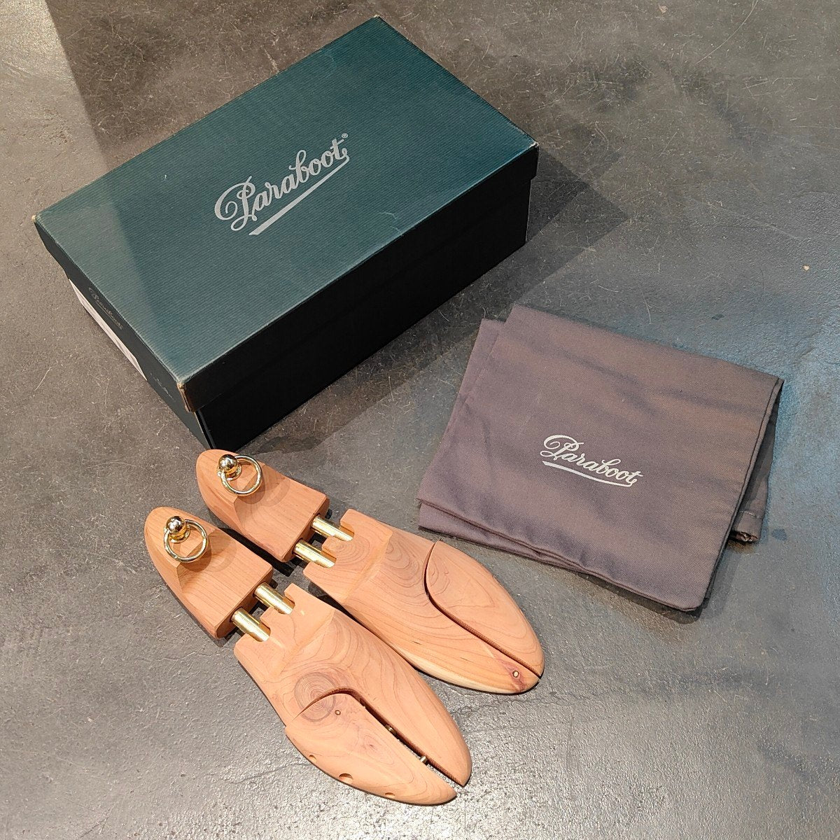 PARABOOT】パラブーツ WILLIAM ダブルモンクストラップ ブラウン