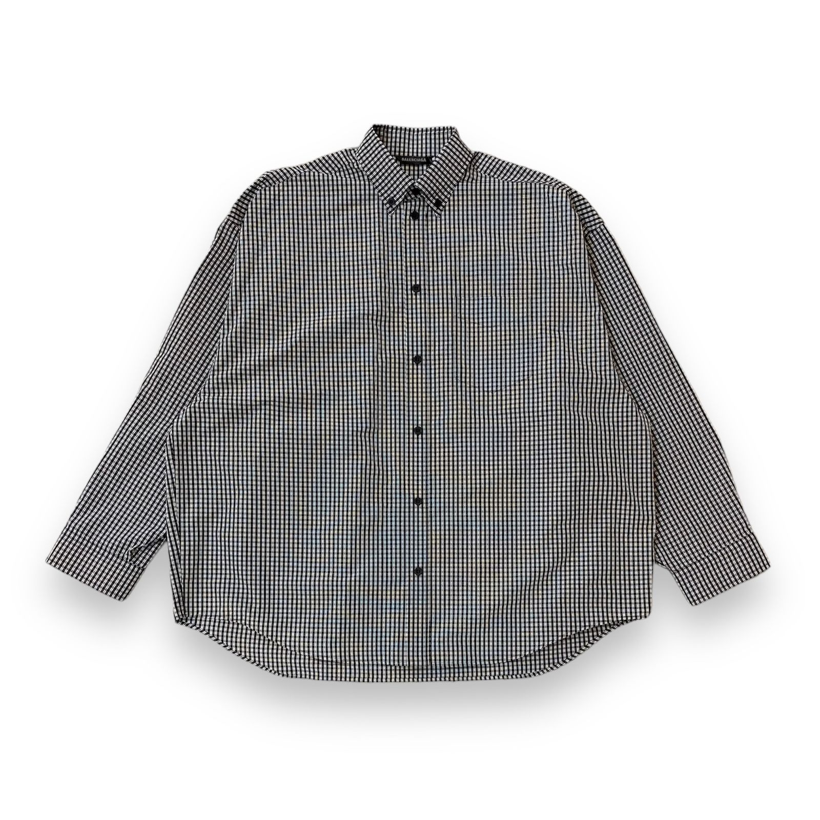 BALENCIAGA - BALENCIAGA シャツ オーバーサイズ / チェックシャツ