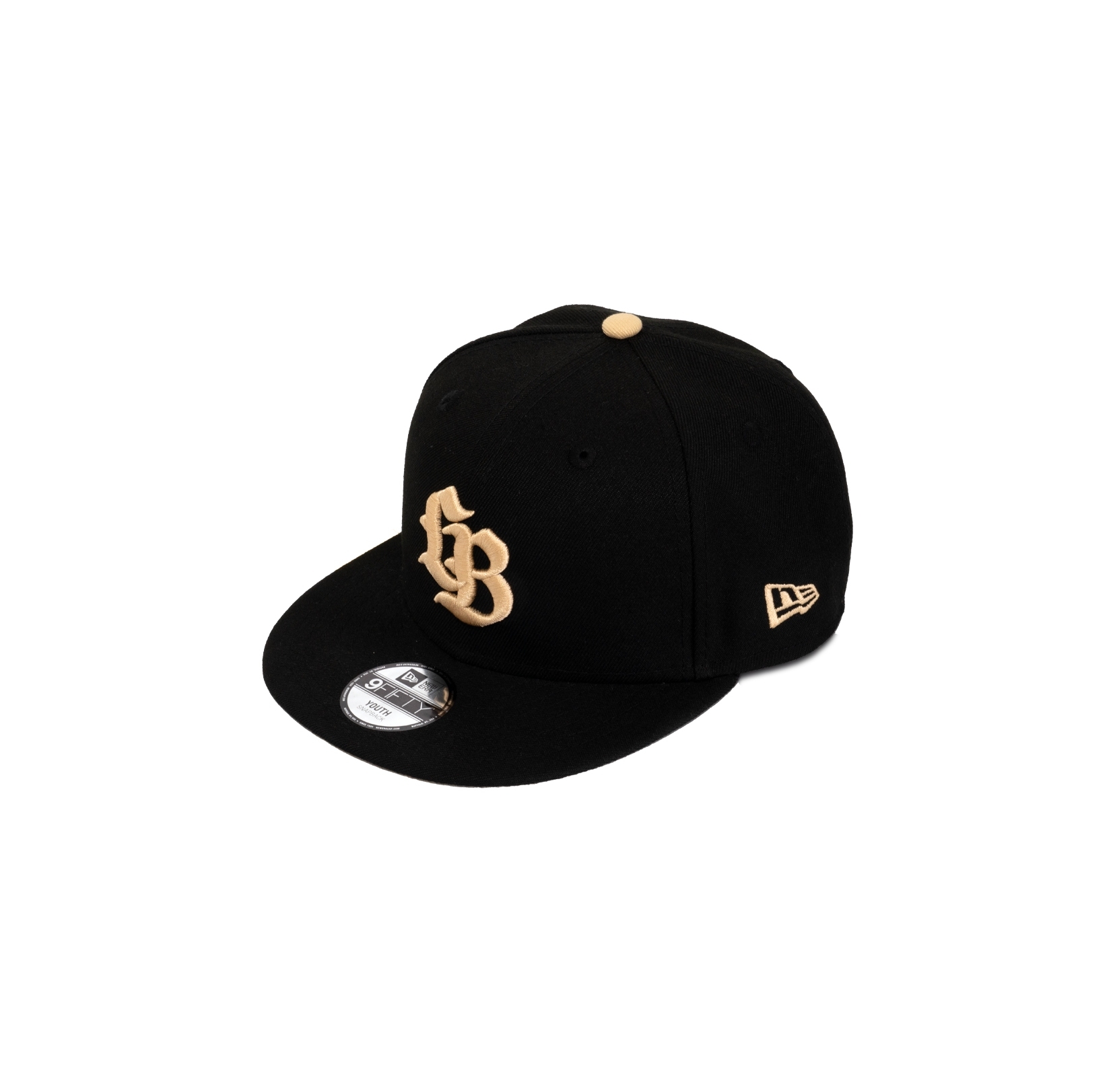 NEWERA×LB YOUTH 9FIFTY Black×Gold [KIDS サイズ 53-56cm] - LB