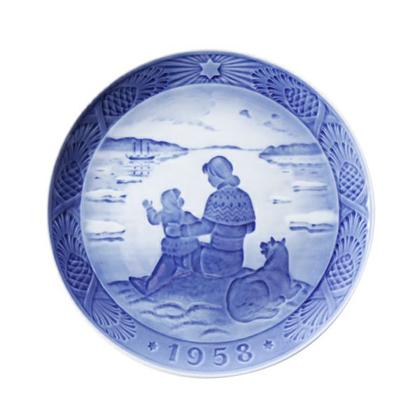 ロイヤルコペンハーゲン（Royal Copenhagen） イヤープレート 1962年