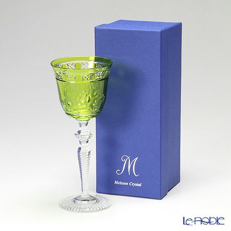 マイセンクリスタル ディナーベル フクロウ(グリーン) 11cm マイセン