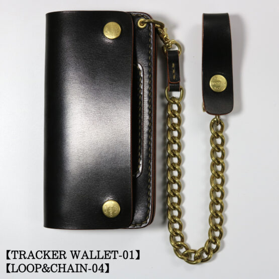 TRUCKER WALLET-01】 | LEATHERWORKSBROTHER