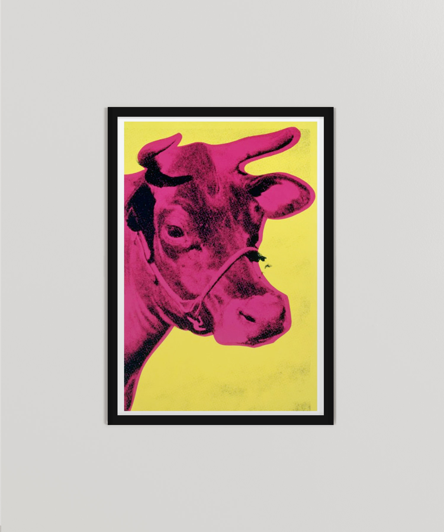 Cow, 1966 (yellow & pink) – アンディ・ウォーホル - LEBENSFARBE