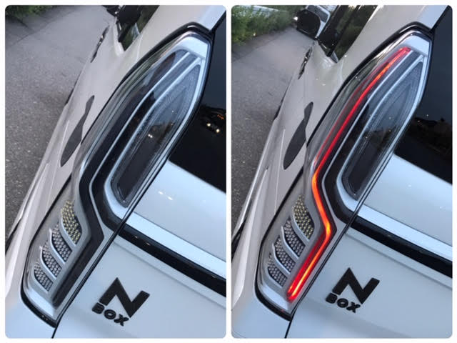 JF3/4 N-BOXカスタム シーケンシャルウインカーLED加工テールランプ