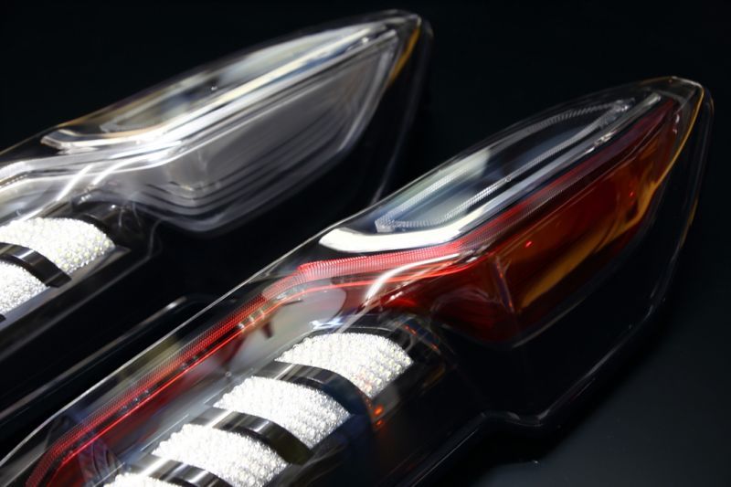 新型N-BOXカスタム 純正LEDテール シーケンシャルウインカー加工 2