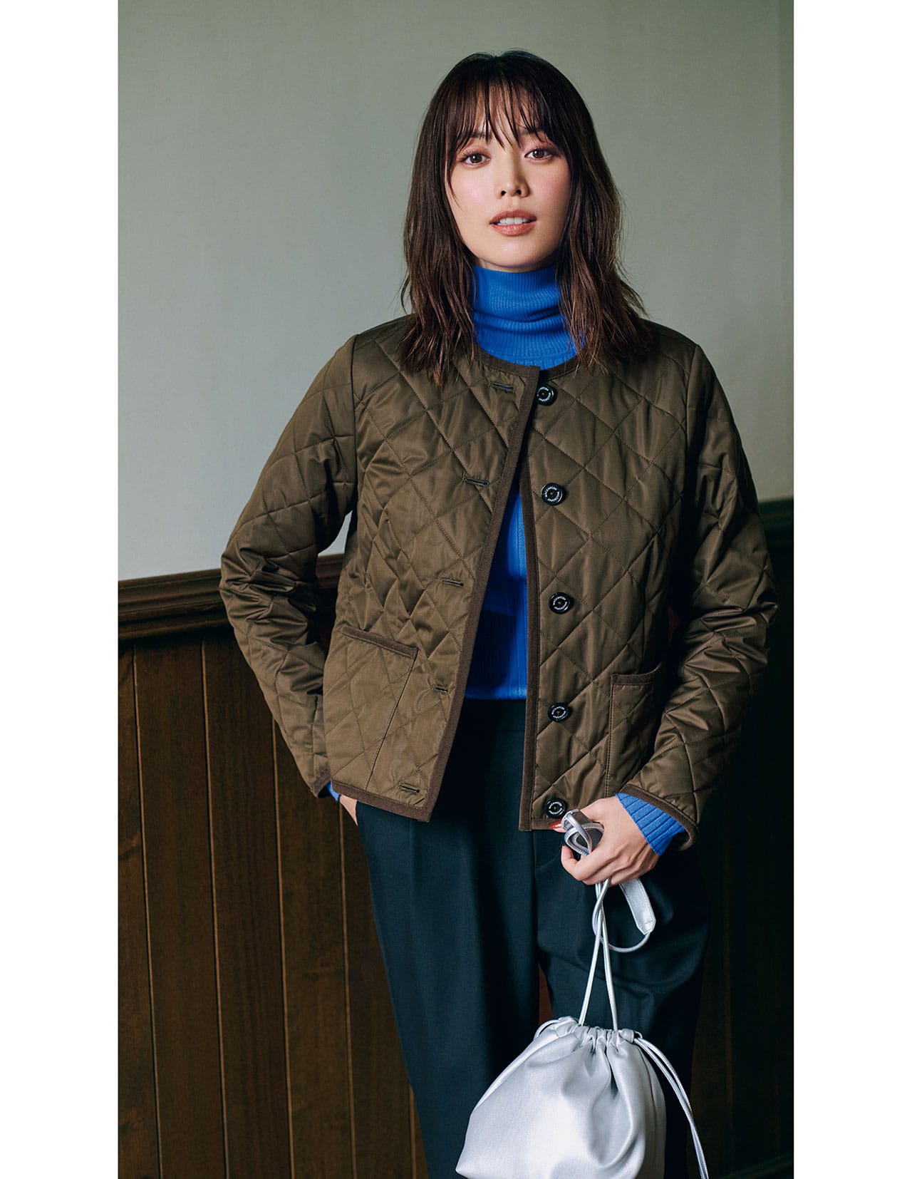 蛯原友里さんが着るマッキントッシュ フィロソフィー「今年の本命