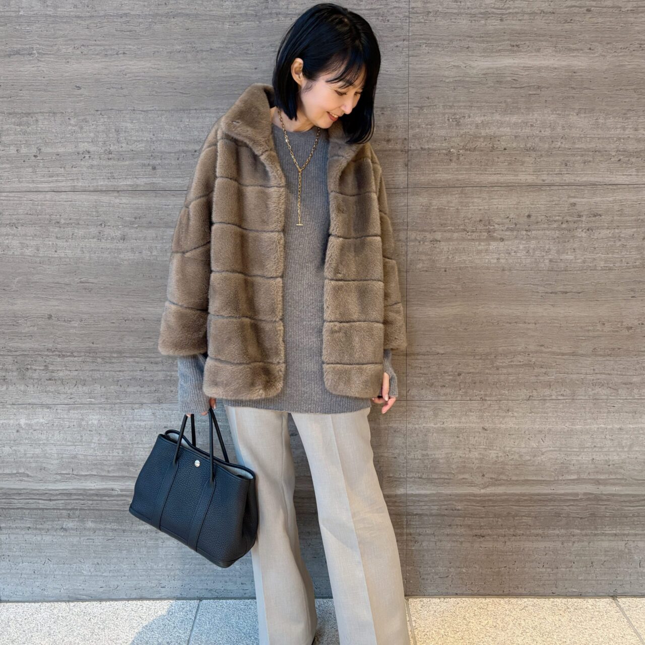 Deuxieme Classe×MY WHITE】のファーブルゾンで3daysコーデ＋初めての