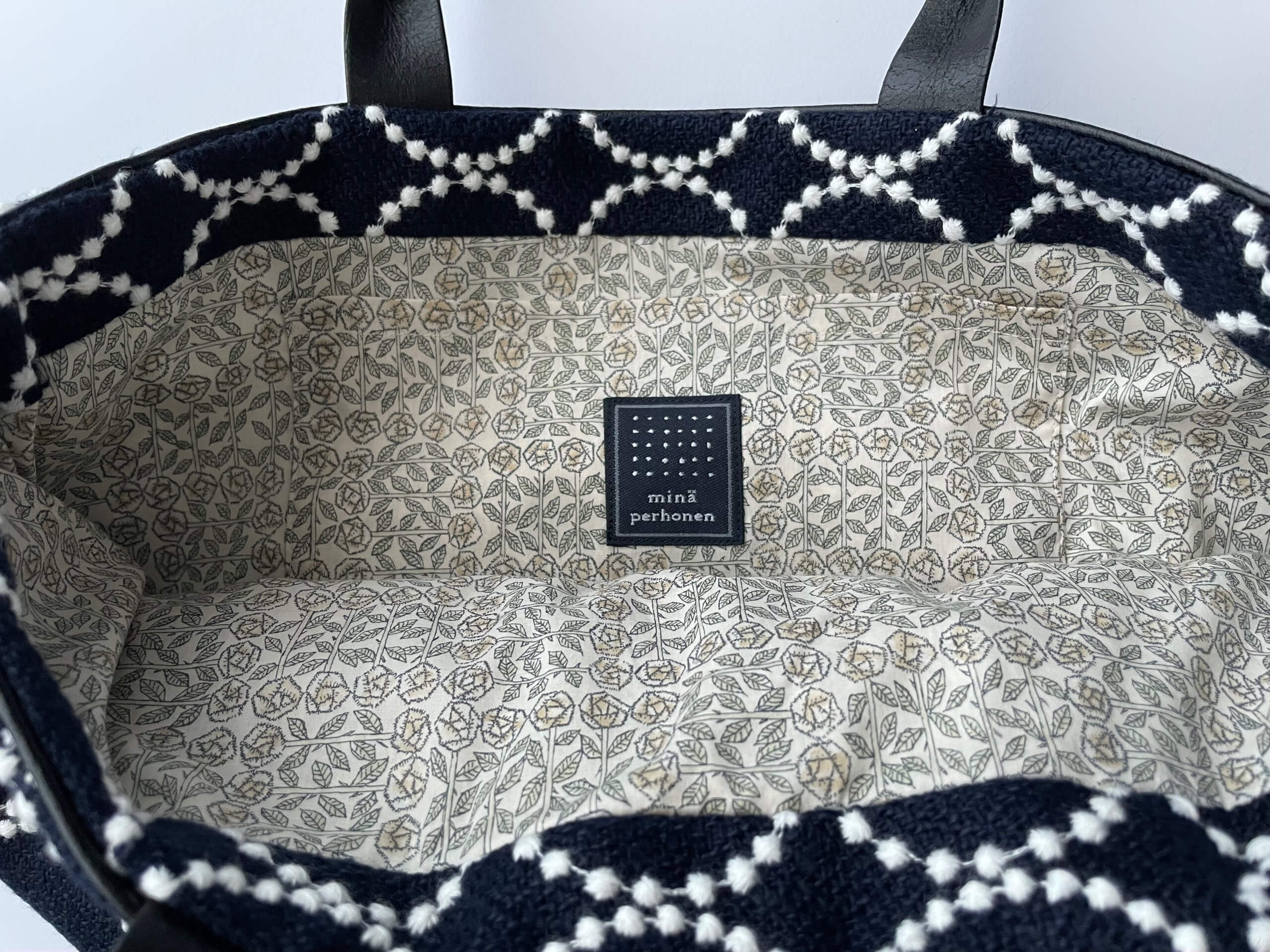 ミナ ペルホネン×リタズダイアリー 別注tambourineトートを購入しま