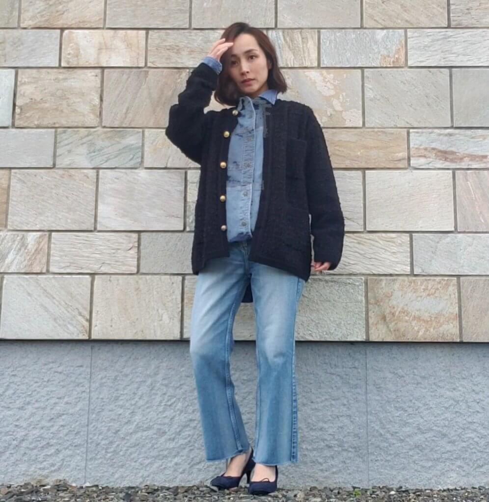 ハレの日もカジュアルも】JOURNAL STANDARD relumeのツイードニット