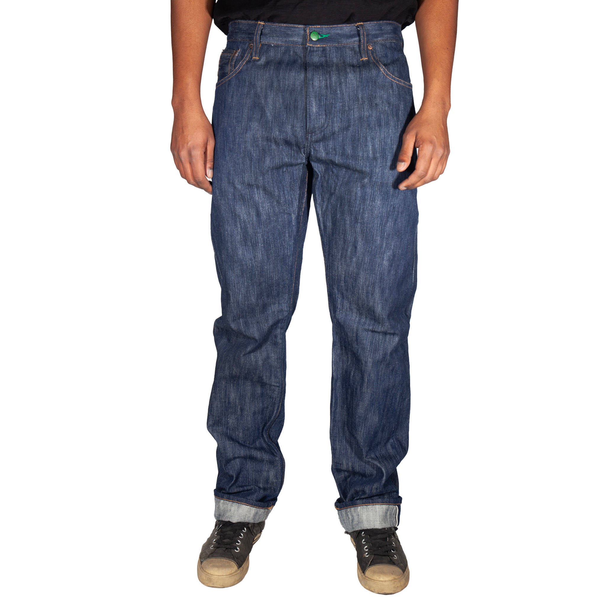 Greaser Tokushima Shoai Hank Dyed denim (Natural plant dyed Indigo