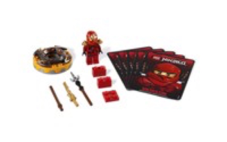 LEGO Instructions for set 9561 Kai ZX, Ninjago - Spinners