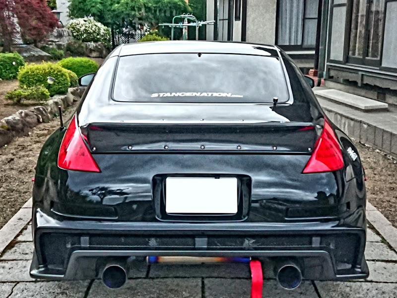 350ZのフェアレディZ・Z33・ダックテール・stance・#USDMに関する