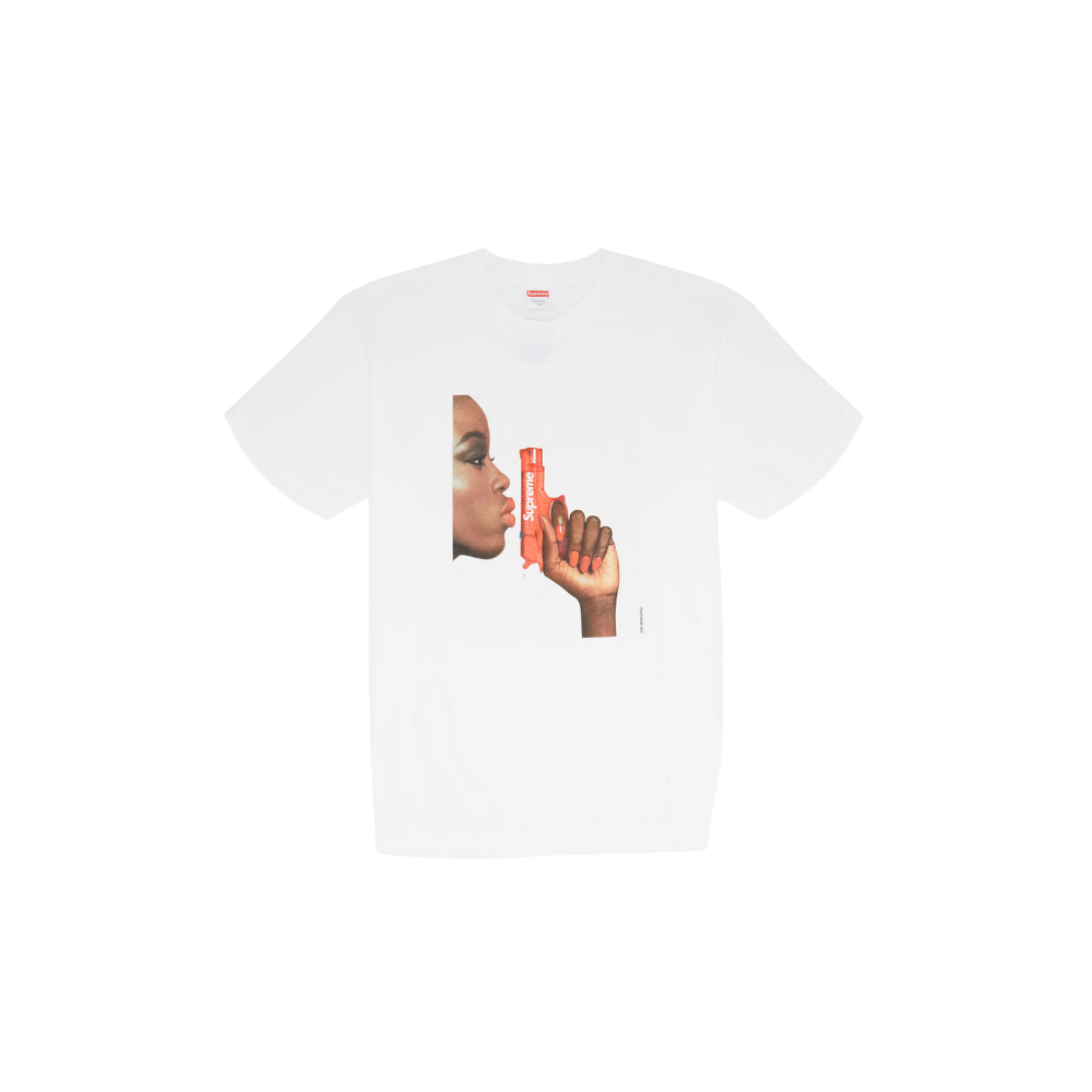 Supreme Water Pistol Tee White | Limited Resell