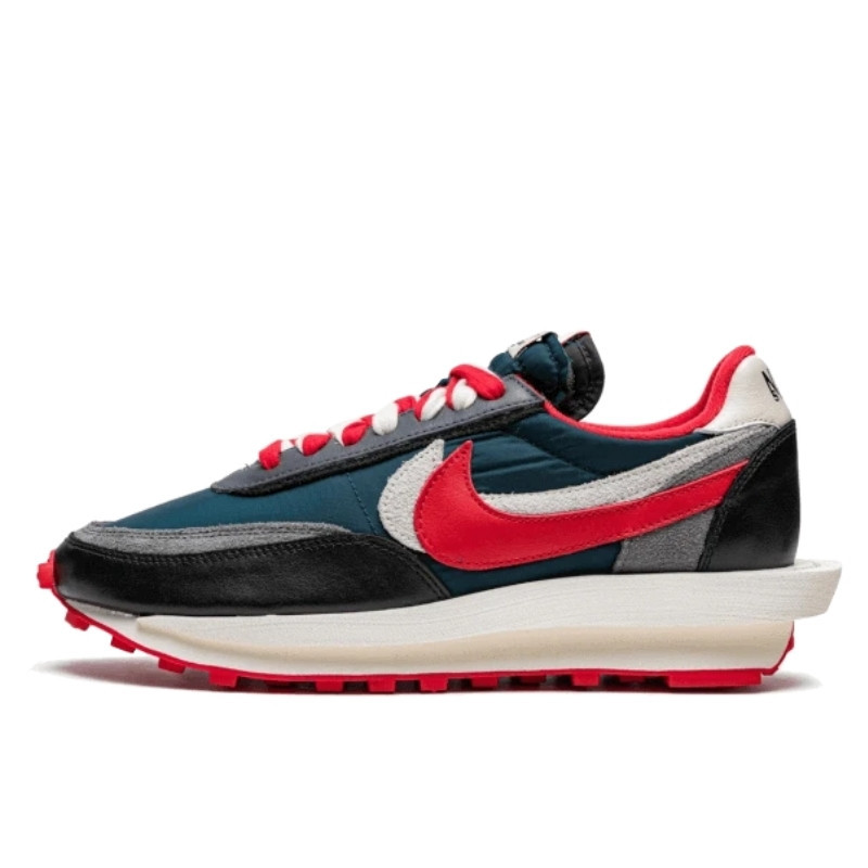 Nike LD Waffle Sacai Undercover Midnight Spruce University Red