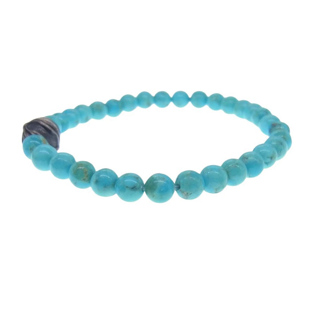 CHROME HEARTS クロムハーツ（原本無） BEAD 6mm ターコイズ ビーズ