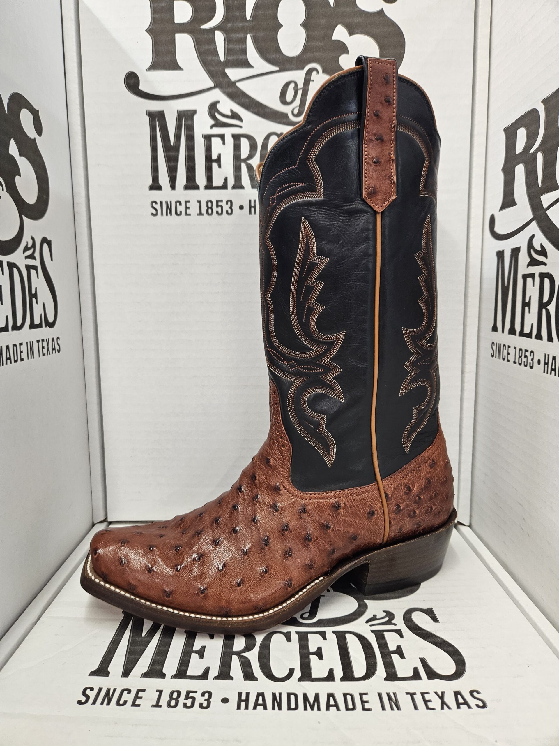 Rios of Mercedes R9022 Almond Americano FQ Ostrich - Little Joe's