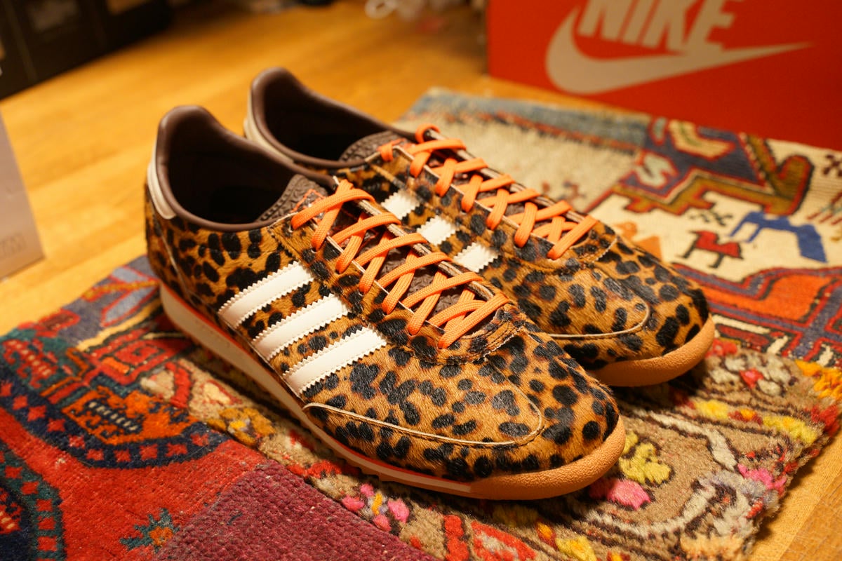レビュー】アディダス SL72 OG レオパード ウィメンズ仕様のサイズ感や