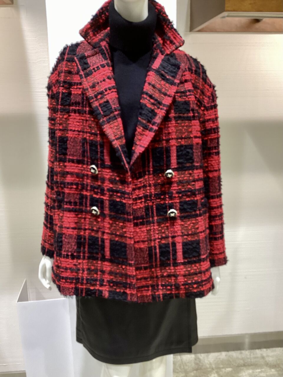 マリアケントのツイード素材のジャケットコート : DUALVIEW 白金店ブログ