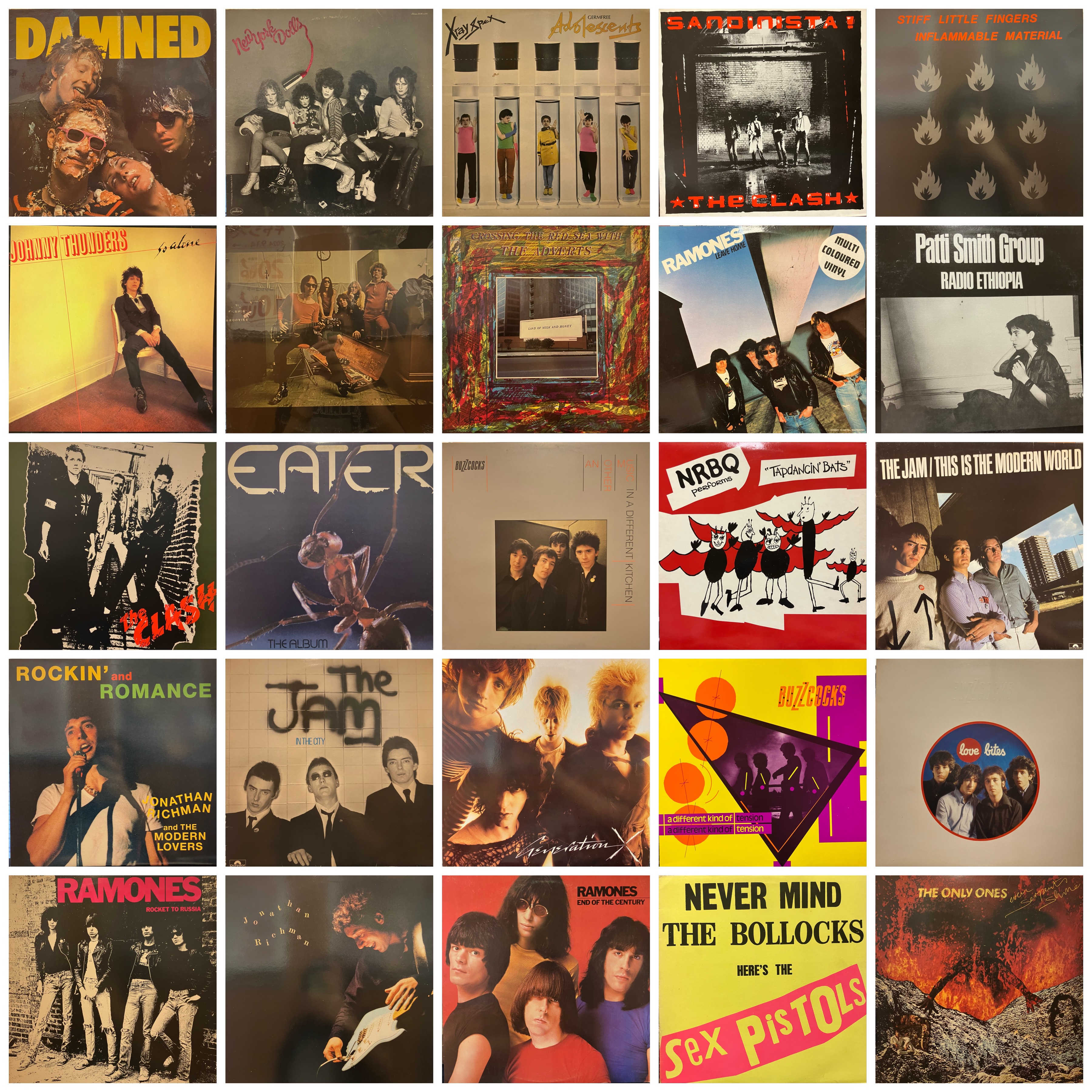 9/5(木)【中古レコード】70's PUNK～POWER POP名盤 50枚一挙に放出