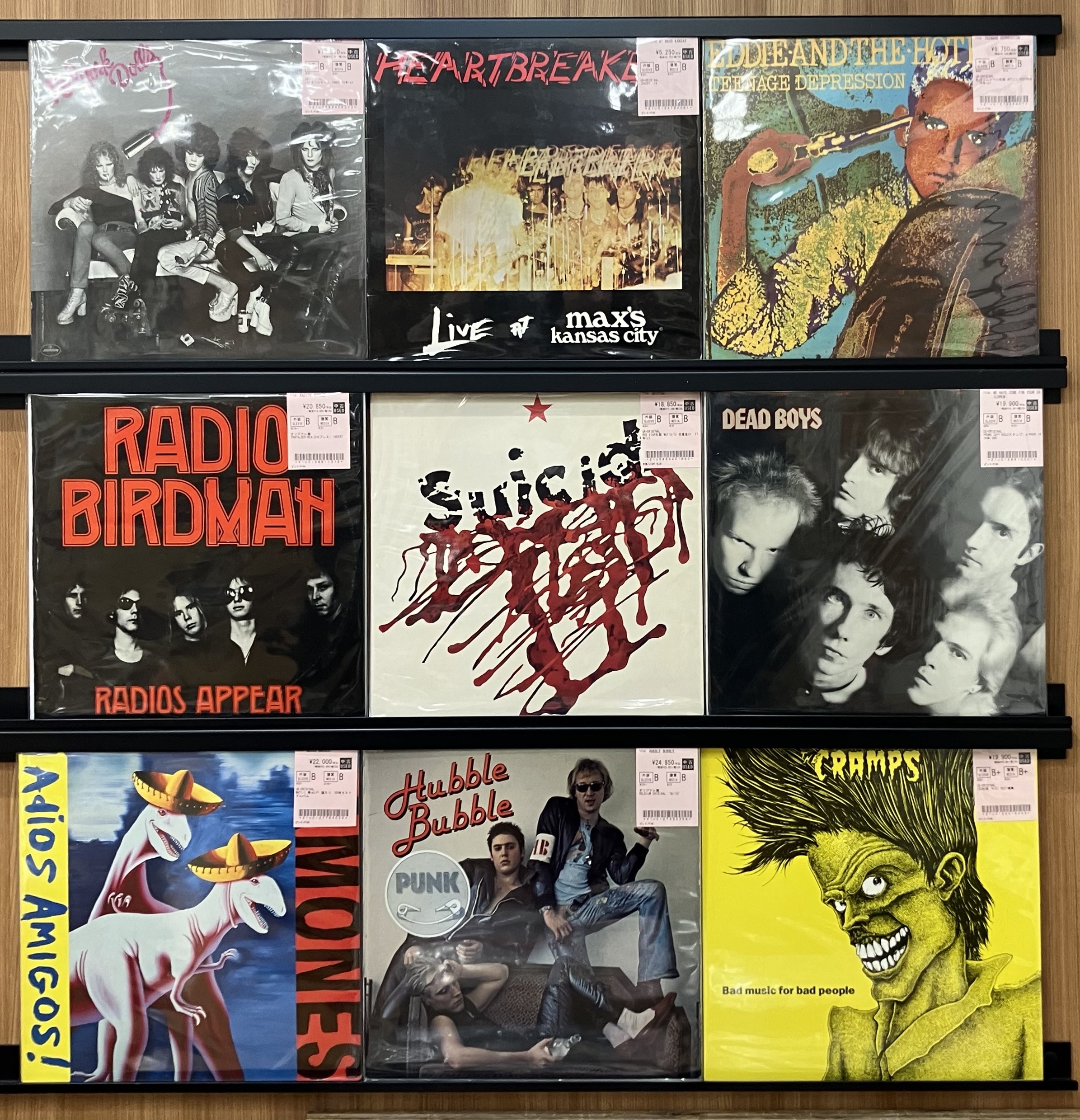 4/18(金)【中古レコード】70's PUNK /POWER POP新着レコード放出