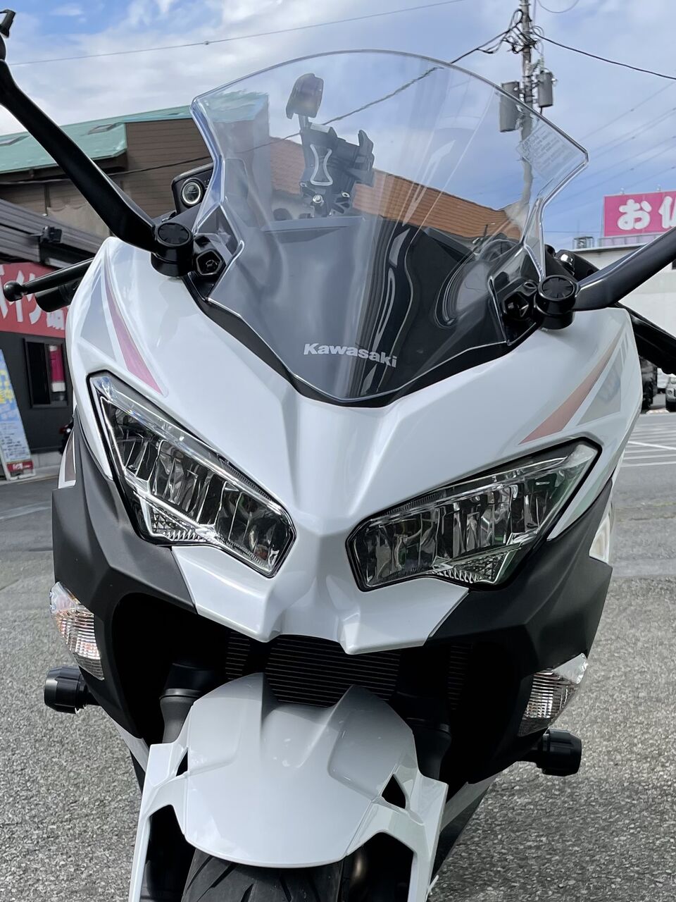 2022 NINJA400 パールブリザードホワイトをキーパー！ : 2りんかんブログ