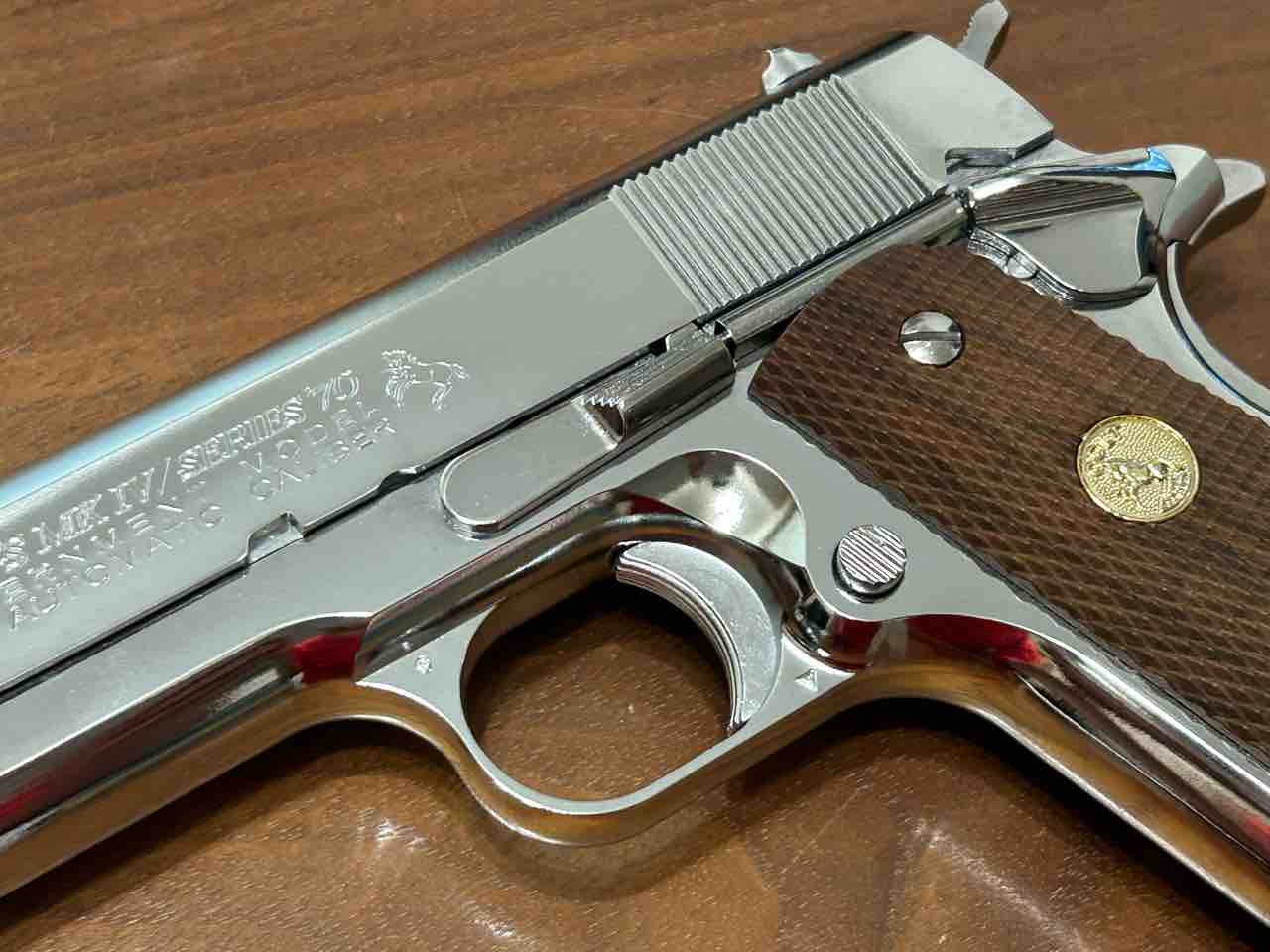 東京マルイ コルトガバメント マークⅣシリーズ'70 ニッケル