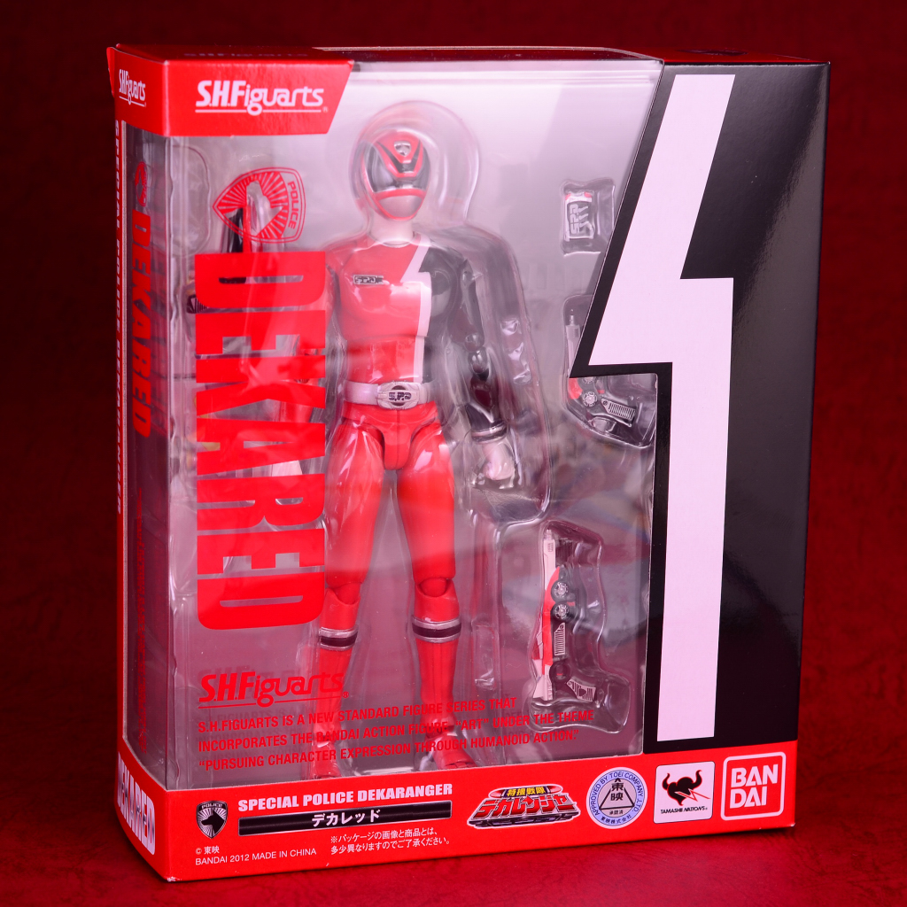 バンダイ S.H.フィギュアーツ デカレッド レビュー : きんけつほびー