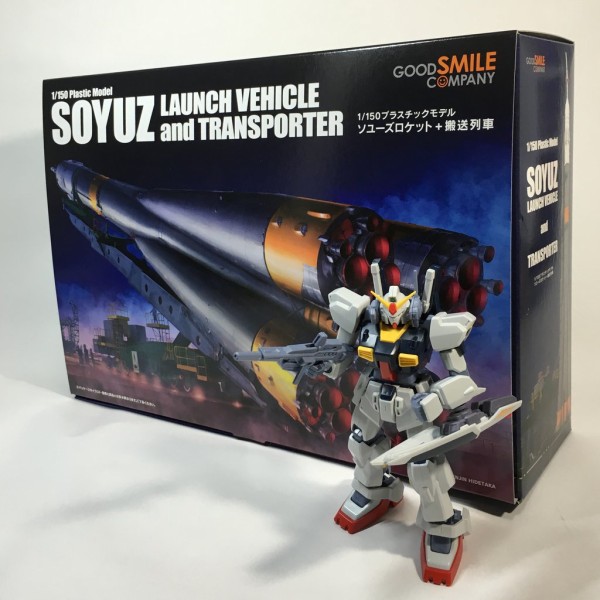 グッドスマイルカンパニー「1/150 ソユーズロケット + 搬送列車