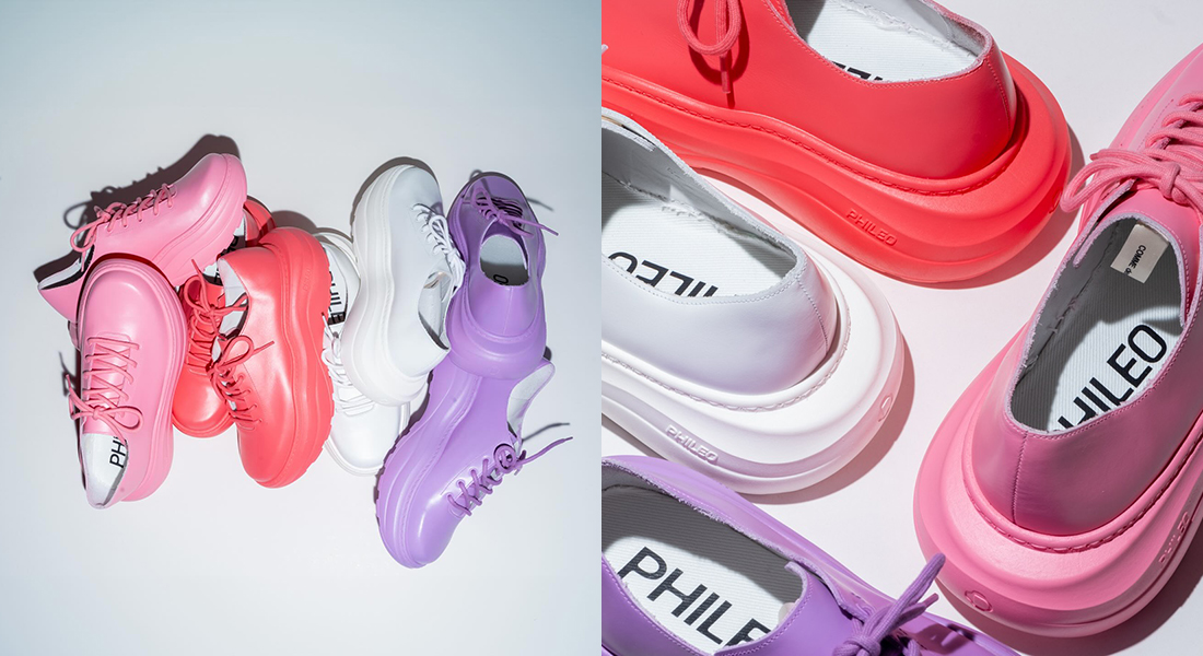 COMME des GARÇONS と新進シューズブランド PHILEO とのコラボモデルが