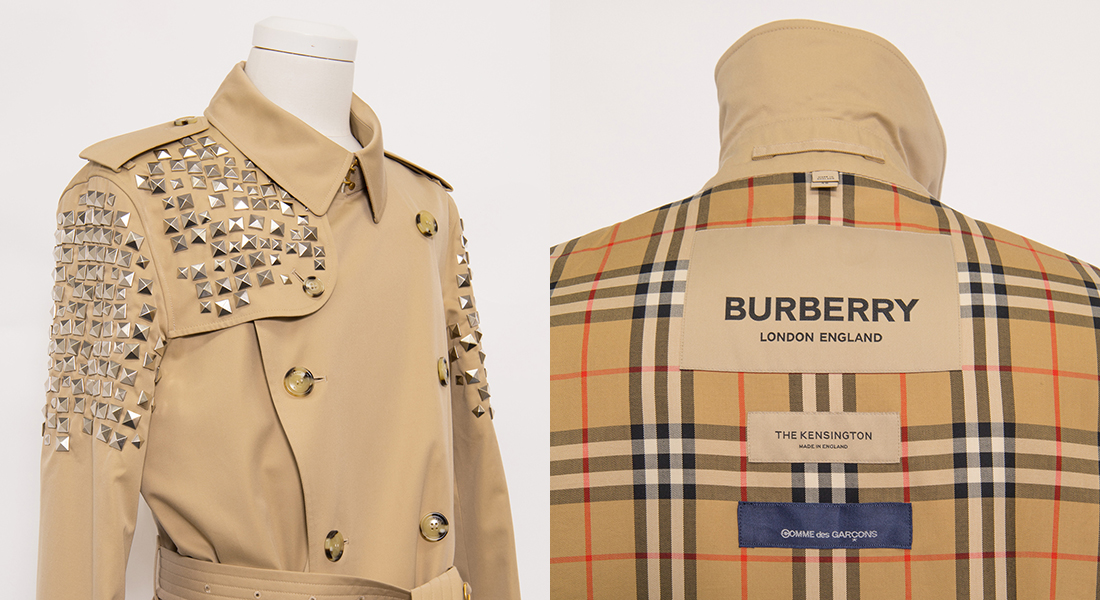 COMME des GARÇONS カスタムの BURBERRY トレンチコート 第2弾が発売