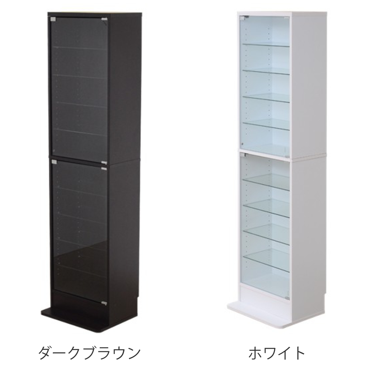 dショッピング |コレクションラック 幅48.5cm 深型 ショーケース