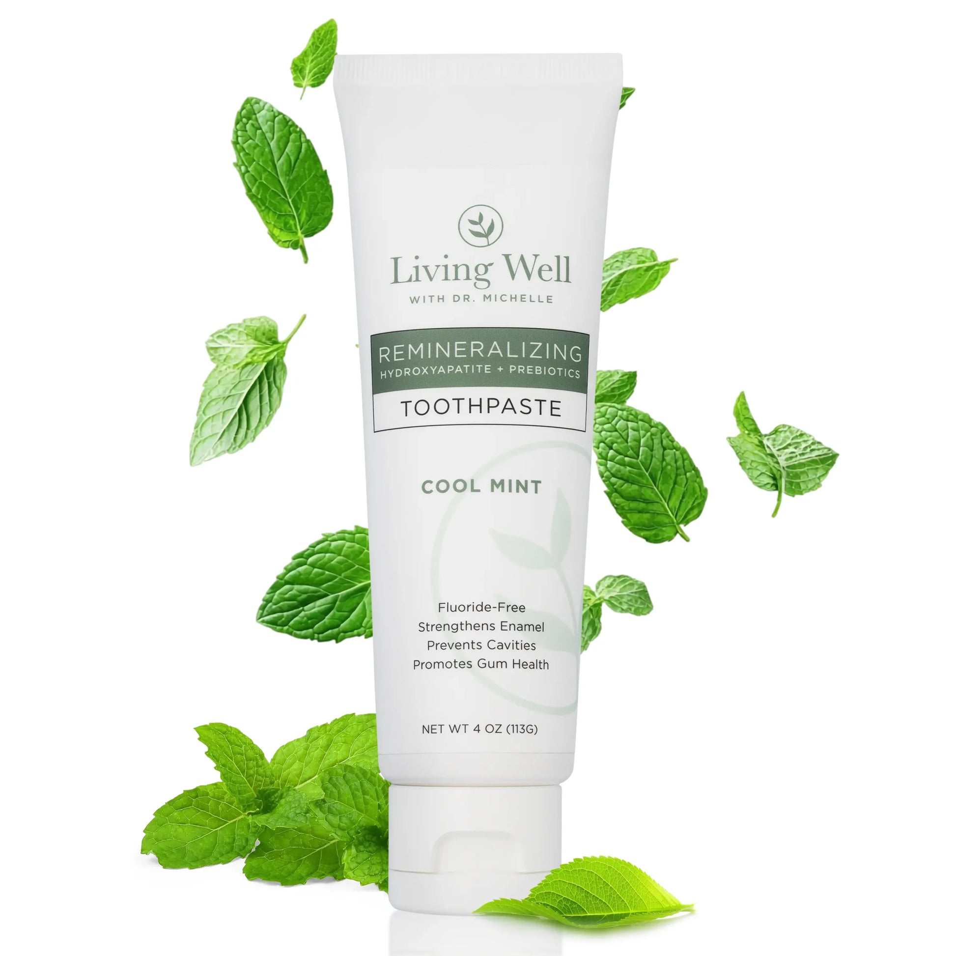 Remineralizing Toothpaste with Hydroxyapatite | Fluoride-Free