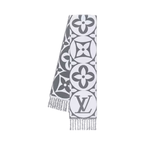 LOUIS VUITTON M79213 LV Medallion Scarf | Louis Vuitton Neck Scarf