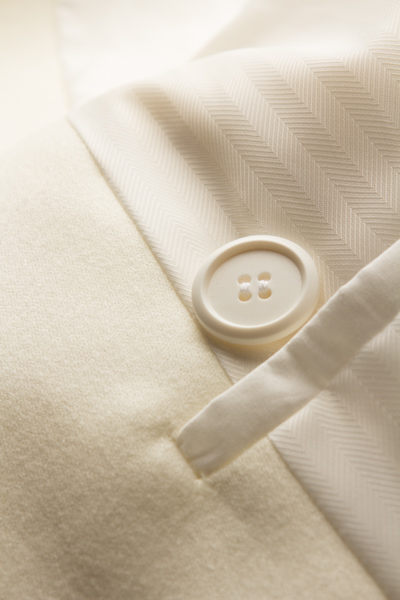 白いロングコート、ナポレオンコート オフホワイト 135 【ロングコート