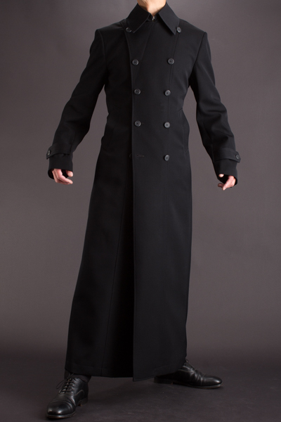 ロングコート袖丈長めのモデルです。｜ナポレオンコート145 【 通販