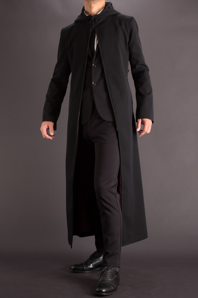 フード付きロングコート｜着丈135cm 【 通販 | 販売 | ロングコートの
