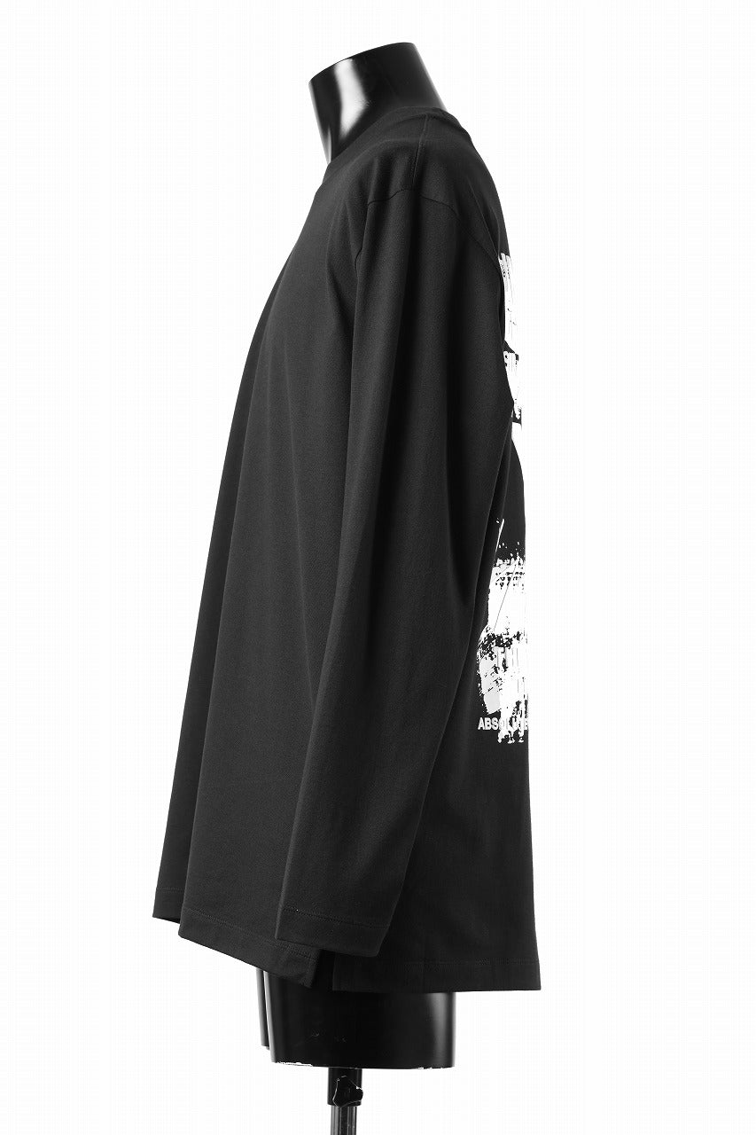 Y-3 Yohji Yamamoto GRAPHIC LONG SLEEVE TEE (BLACK)の商品ページ